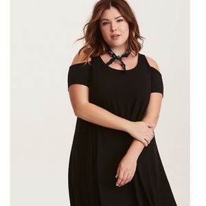 Torrid Cold Shoulder Dress